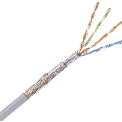 Câble d'installation cat.5e, SF-UTP 4×2×0.5.125MHz LSZH.R&Mfreenet 