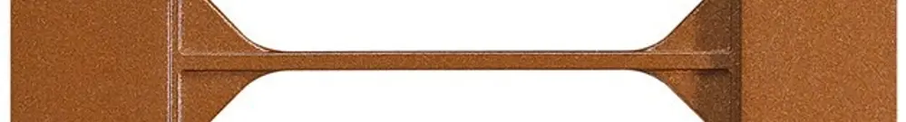 Cadre de recouvrement ENC kallysto.trend 2×1 canyon 94×154mm 