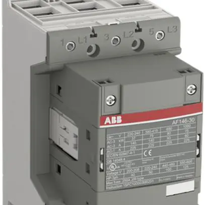 Contacteur ABB AF140-30-00-11 3P 200A/140A (AC-1/AC-3) 24…60VUC à vis 