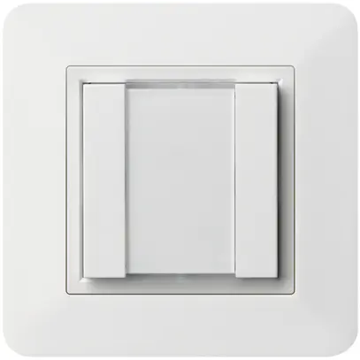 Poussoir multifonction ENC kallysto.trend KNX RF 2× blanc 