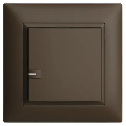 Poussoir KNX RGB ENC EDUE FMI, 250mW, a.LED RGB, 1×poussoir, comm.1×touche, cof 