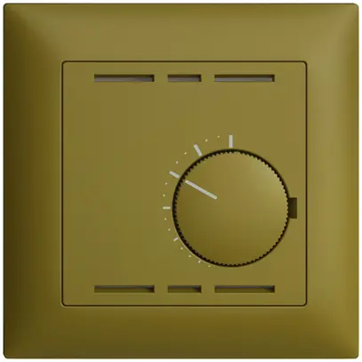 Termostato ambiente INC EDIZIOdue olive, senza interrutore 