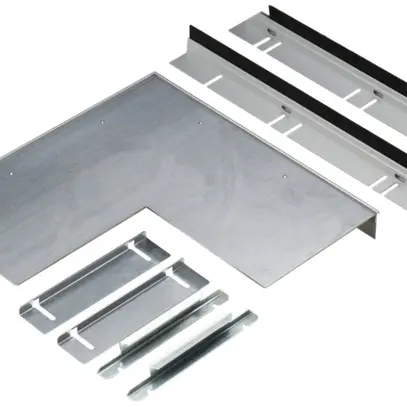 Angolo piatto Hager spazzola/LED/interno p.BKB 85×250mm 