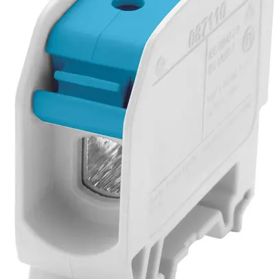 Blocco di distribuzione Bals RKA 16 1P 76A 1×ingresso 1×uscita 1…16mm² blu 