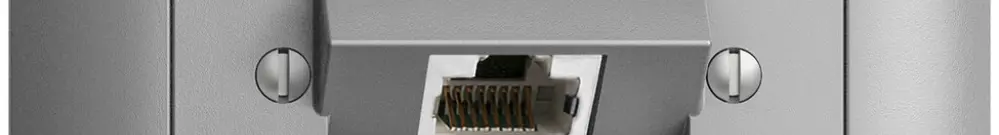 Presa INC 1×RJ45/s 4P ITplus EDIZIOdue silver 