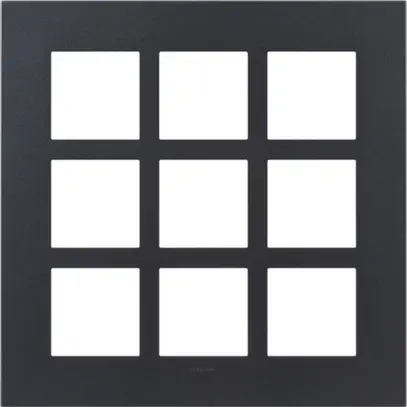 UP-Kopfzeile Legrand Arteor 3×3, graphitgrau 