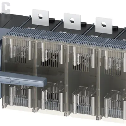 Sezionatore di carico Siemens SENTRON 3KF5 t.5 DIN-2/3 630A 4p completo S cp 