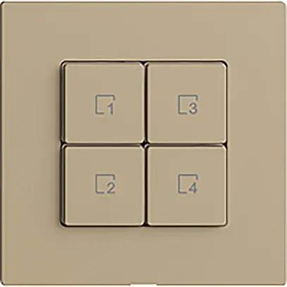 Pulsante scena 4 scene/4T Edue Wiser sand 