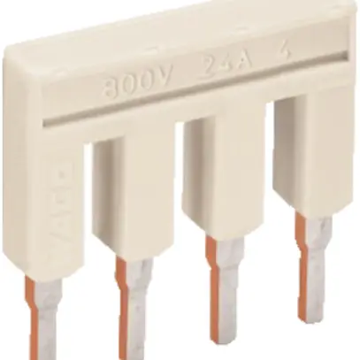 Connessione trasversale WAGO TOPJOB S 4×grigio per serie 2002 