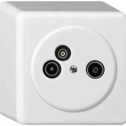 Presa d'antenna AP TV-R-Dati basico 2GHz 11db bianco 
