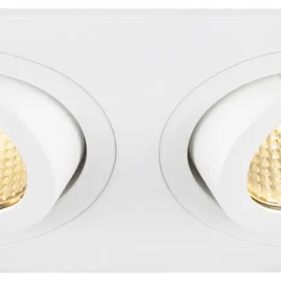 Spot LED INC SLV NEW TRIA 14W 640lm 930 38° VAR 170×90mm blanc 2×Spot 