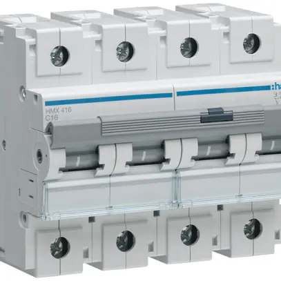 Disgiuntore Hager MCB 4P 400V tipo C 16A 6UM 
