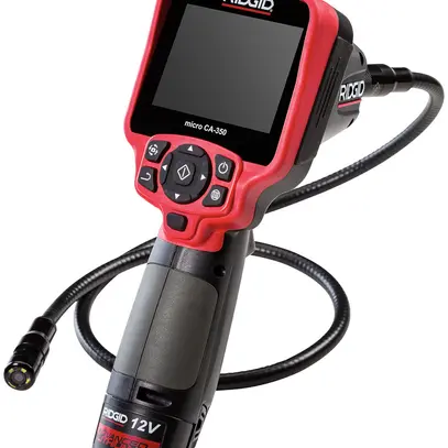Caméra d'inspection RIDGID micro CA-350, 3.5“ TFT, USB 