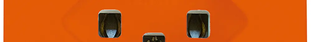 Prise FLF A. Steffen 1×type 23 16A 250V 62.5mm×37.5mm orange 