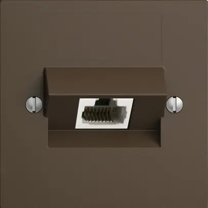 UP-Dose 1×RJ45/s 8P ITplus EDIZIOdue coffee 