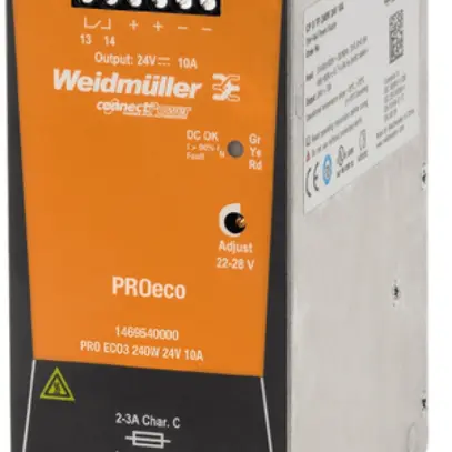 Alimentazione commutazione Weidmüller Connect Power PRO ECO3 240W 24V 10A 