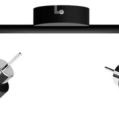 Spot Philips Meranti GU10 4×35W 674×150mm nero 