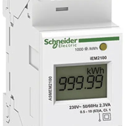 REG-Energiezähler Schneider Electric iEM2100 KWH 1P 63A 