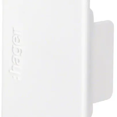Piastra terminale tehalit LF/LFH 30045, bianco traffico 