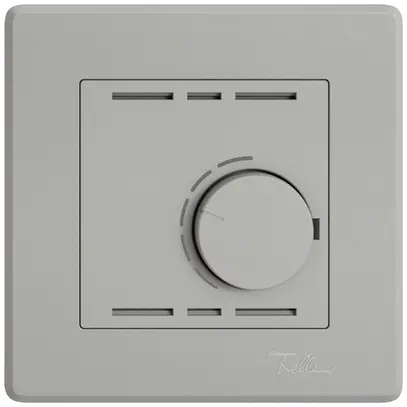 Termostato ambiente INC EDIZIO.liv SNAPFIX® senza interruttore 230VAC 50Hz grc 