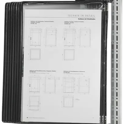 Portadocumenti Rittal CP 6013.100 materiale sintetico 