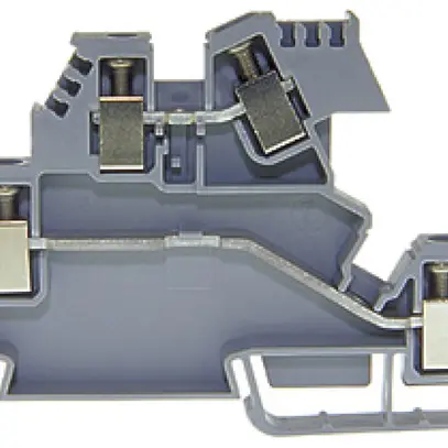 Morsetto di passaggio componibile WZ 1.5…4mm² 32A 400V vite 2×2 TH35/G32 gr 