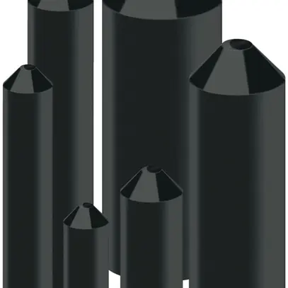 Cappuccio restringibile 102L 10mm nero 