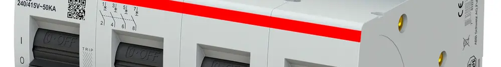Disjoncteur ABB S804P-K100 4P 400V K-100A 50kA 6UM 