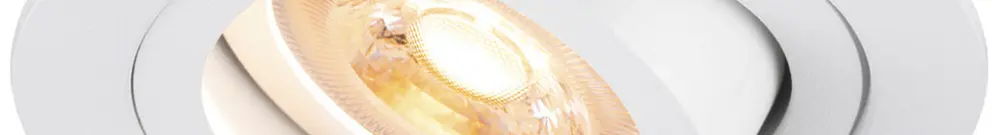 Downlight LED SLV NEW TRIA 75 GU10 1×10W Ø93mm blanc 