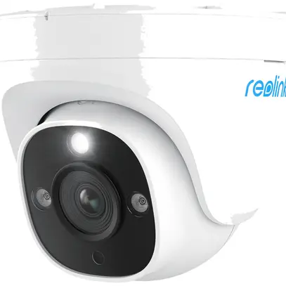 Caméra dôme Reolink P344 12MP 12VDC/PoE 118° IR+LED IP66 