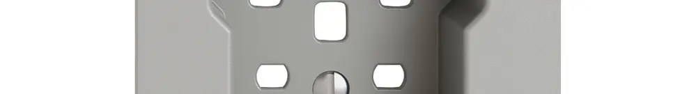 Montageset EDIZIO.liv SNAPFIX® für Steckdose T25 hgu 