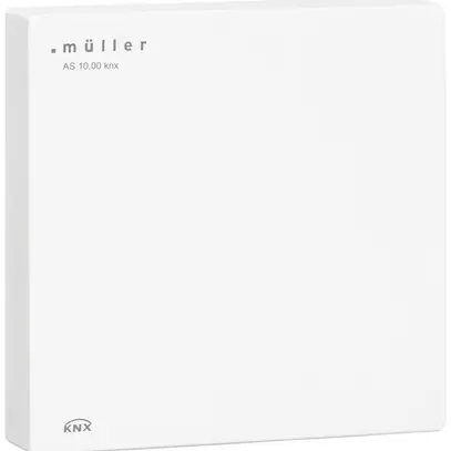 Vibreur KNX AP AS 10.00 40…70dB ≤12mA 55×55×12mm blanc studio 
