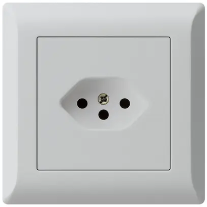 Prise ENC kallysto.line T13 gris clair 
