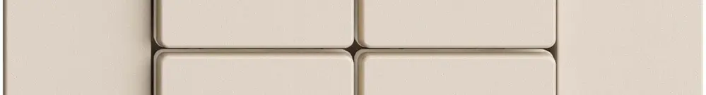 Interruttore tapparelle 2K/4T Edue Wiser crema 
