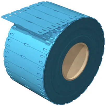 Segnacavi WM SFX-VT 11/60 MM BL a rullo Ø7…40×60×13mm blu 