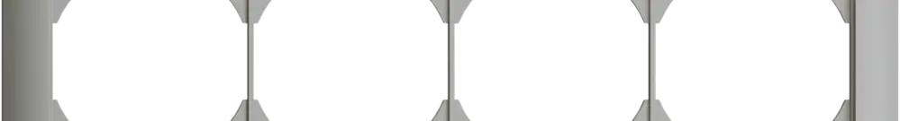 UP-Kopfzeile EDIZIOdue SNAPFIX® 3×4 horizontal 268×208mm hellgrau 