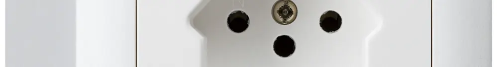 Prise AP kallysto T15 blanc bornes à vis 