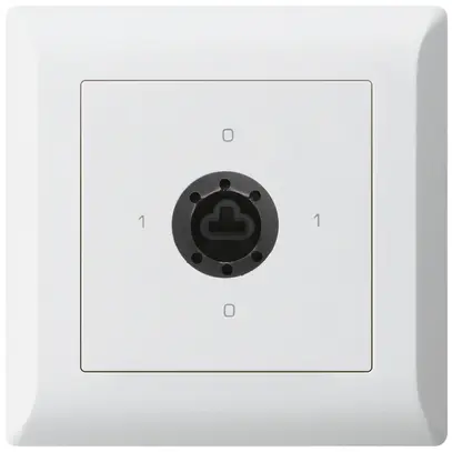 Interruttore rotativo INC kallysto.line 0/3L bianco per serratura senza cilindro 