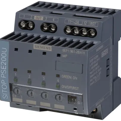 Selektivitätsmodul Siemens SITOP PSE200U, 24VDC/12A (4×3A) 