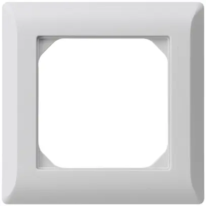 En-tête ENC Hager kallysto.line 1×1 92×92mm gris clair 
