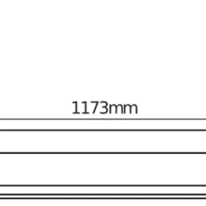 Luminaire linéaire LED LDV LED SWITCH BATTEN 14W 1600lm 3000K 1173mm blanc 