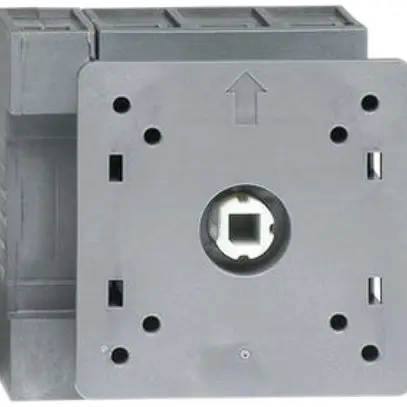 Interrupteur de charge ABB 80A/400V 4L, AC22A, 4.pole à droite gris clair 