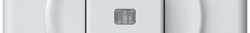 Interruttore a pulsante luminoso INC origin sch 3 LED 92×92mm bianco 