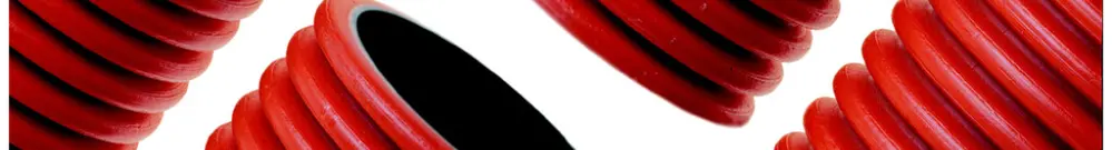 Tubo di protezione cavi PM con filo M90 rosso 