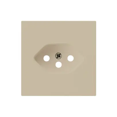 Plaque frontale kallysto T13 beige 60×60mm avec sécurité enfants 
