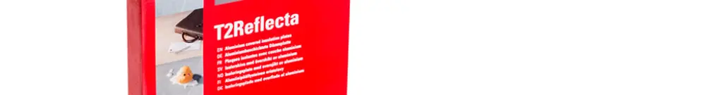 Platte Reflecta 3×T2 mit 2 Endplatten 