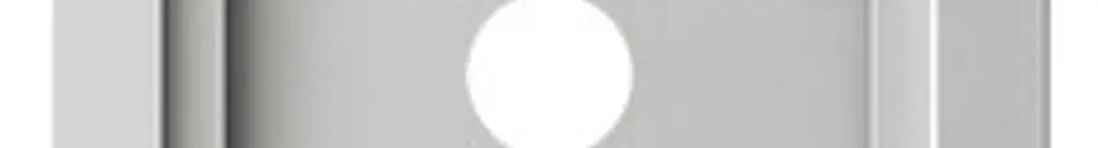 AP-Gehäuse Siedle 6× 132×632×36.5mm silber 