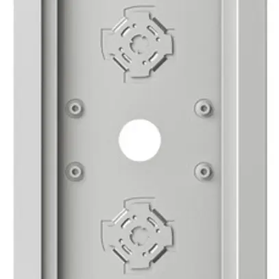 AP-Gehäuse Siedle 6× 132×632×36.5mm silber 