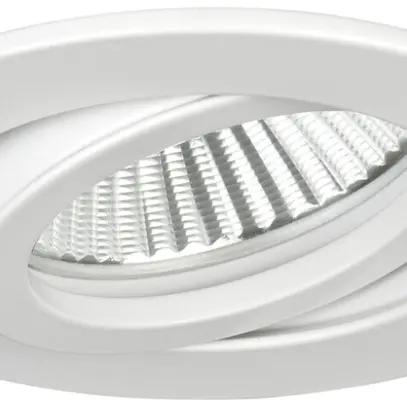 Downlight LED INC Brumberg 6W 230V 3000K 630lm Ø82mm IP20 blanc 