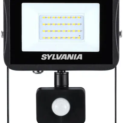 Proiettore LED START Flod Flat IP54 PIR 28W 3000lm 840 nero 